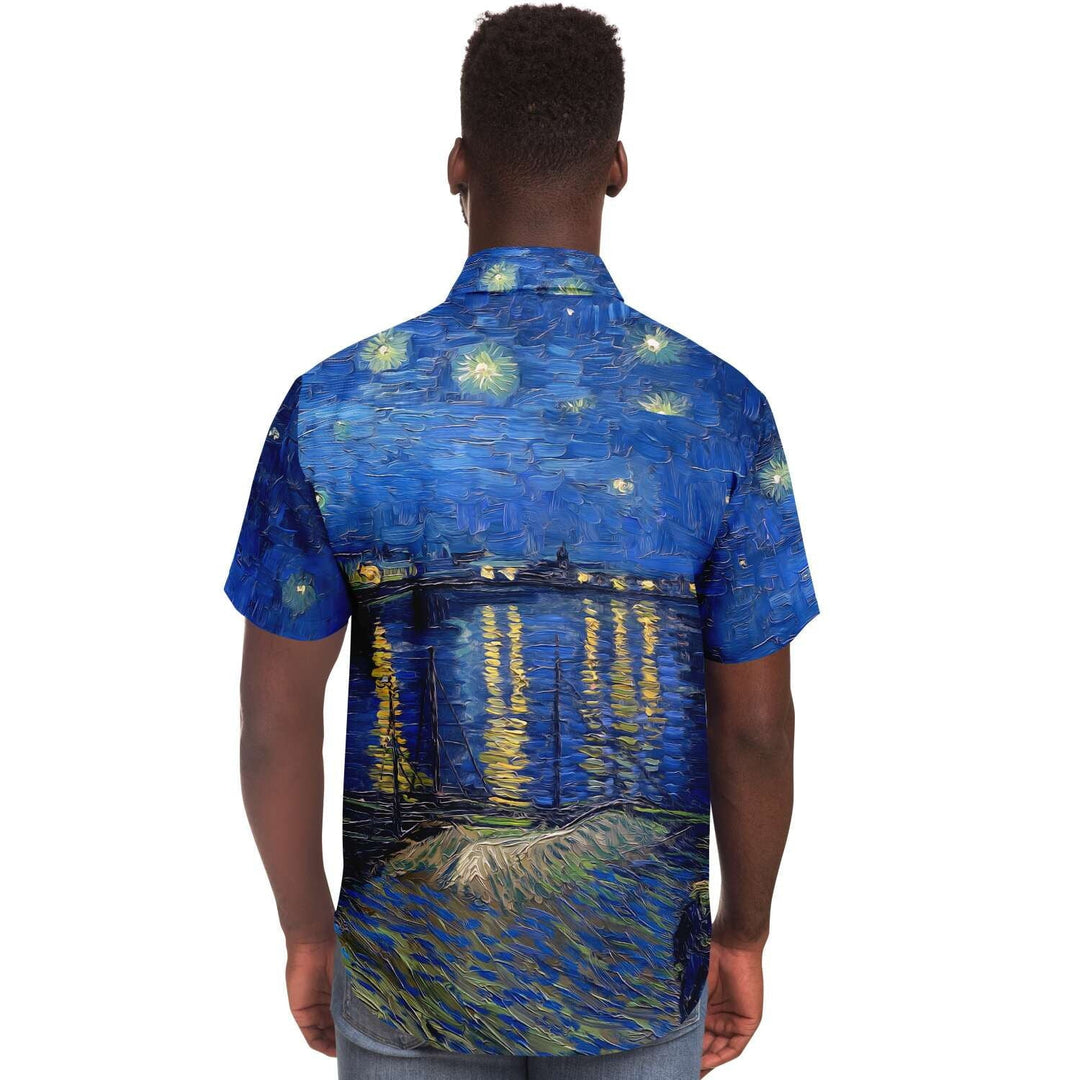 Starry Night Over The Rhone Buttoned Shirt