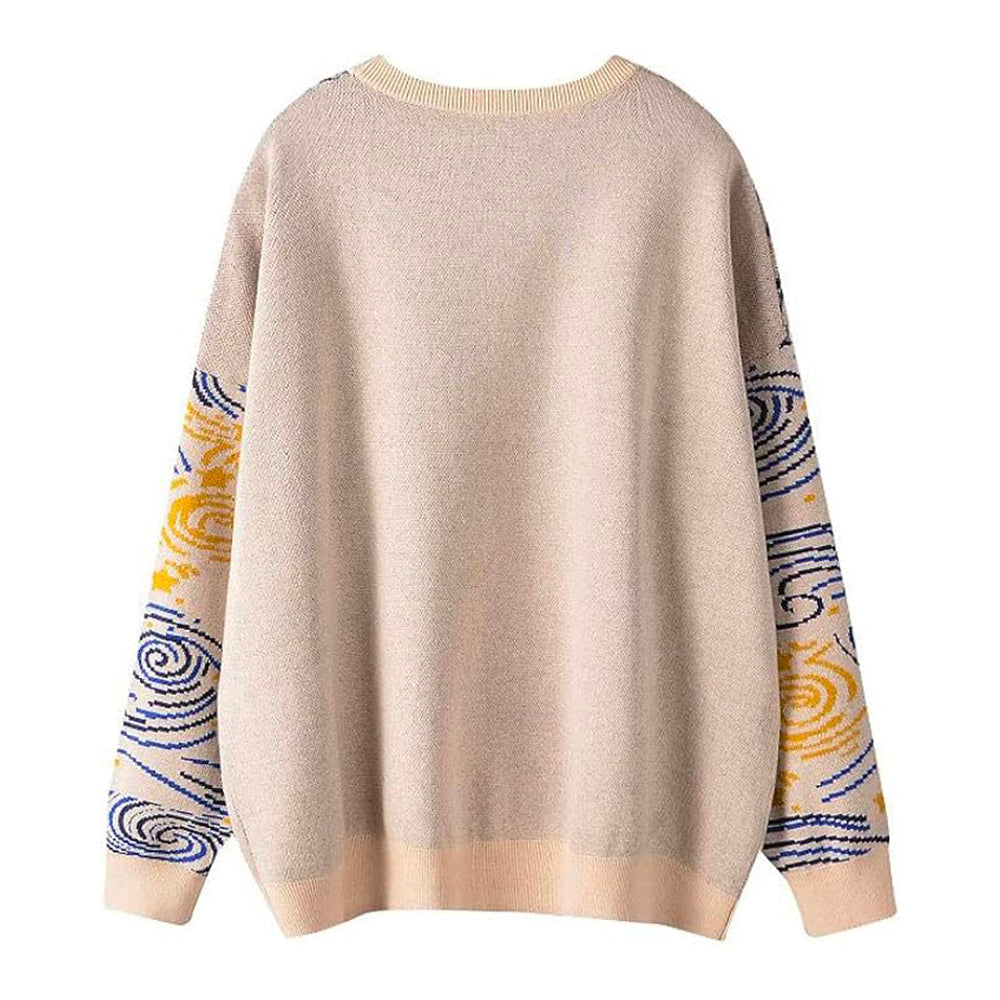 Van gogh Cartoon Jumper