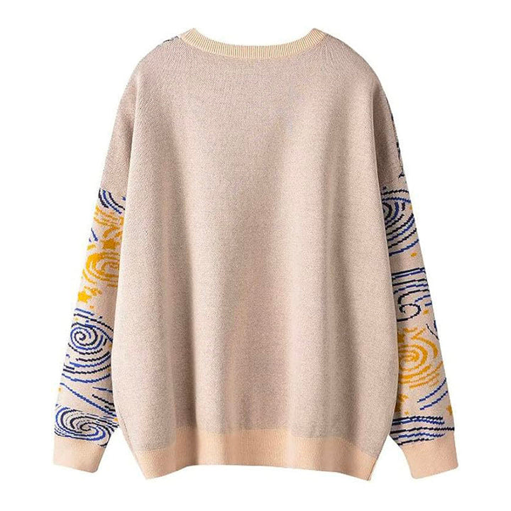 Van gogh Cartoon Jumper