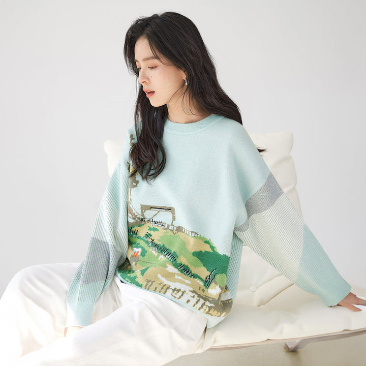 Le Moulin de la Galette Van Gogh Jumper