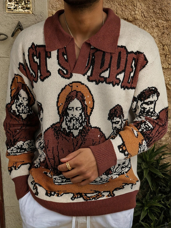 The Last Supper Knit Jumper