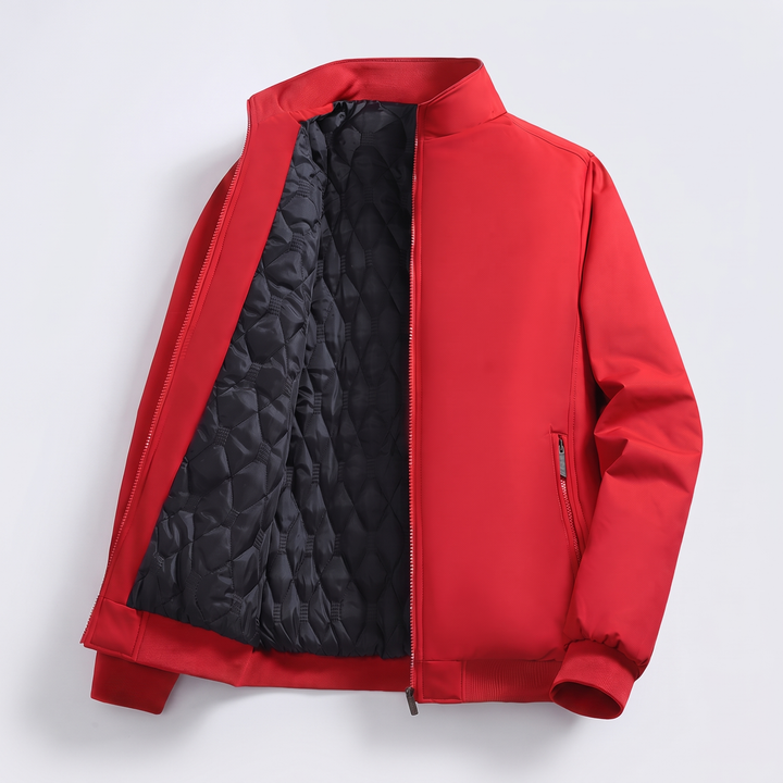 CLASSIC QUILTED BOMBER JACKET