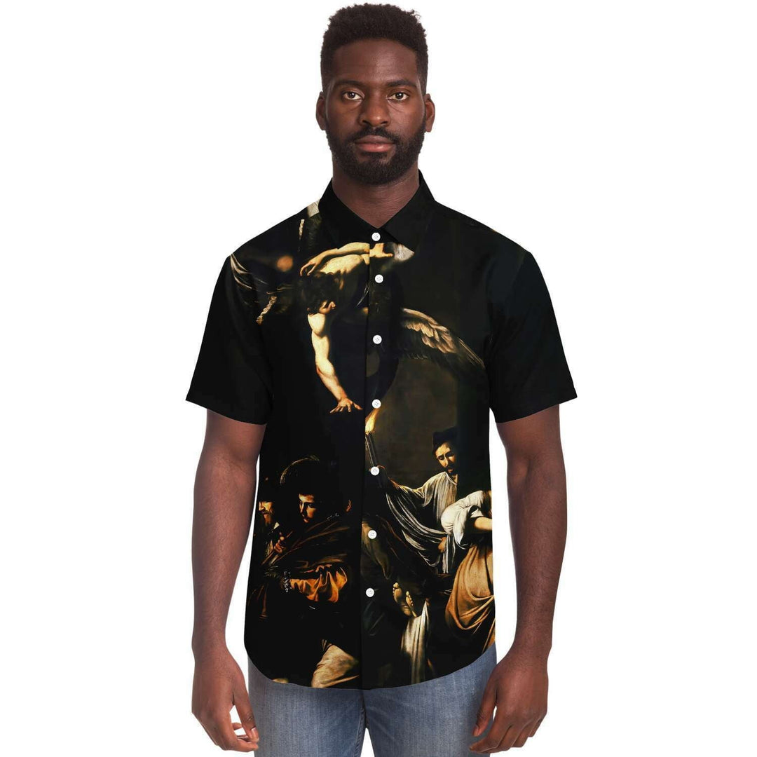 SEVEN WORKS OF MERCY BUTTONED SHIRT