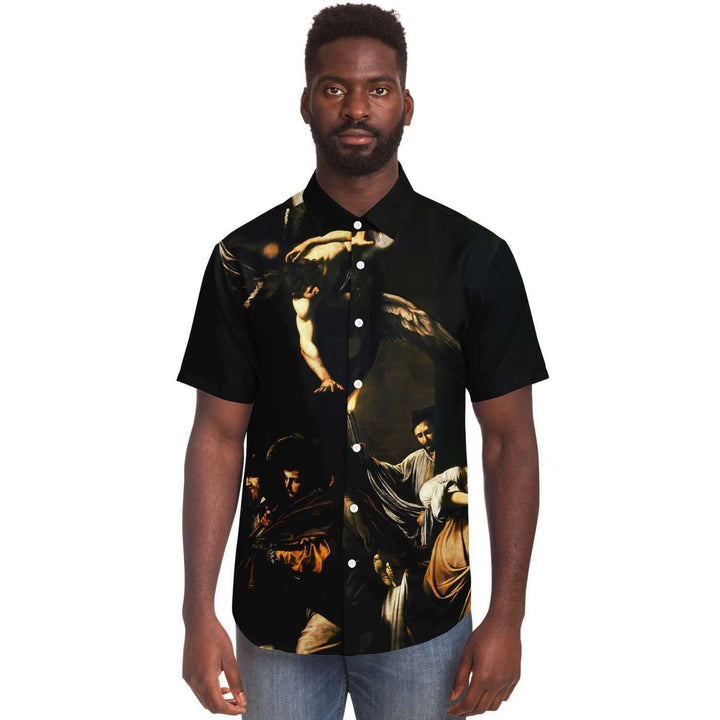 SEVEN WORKS OF MERCY BUTTONED SHIRT