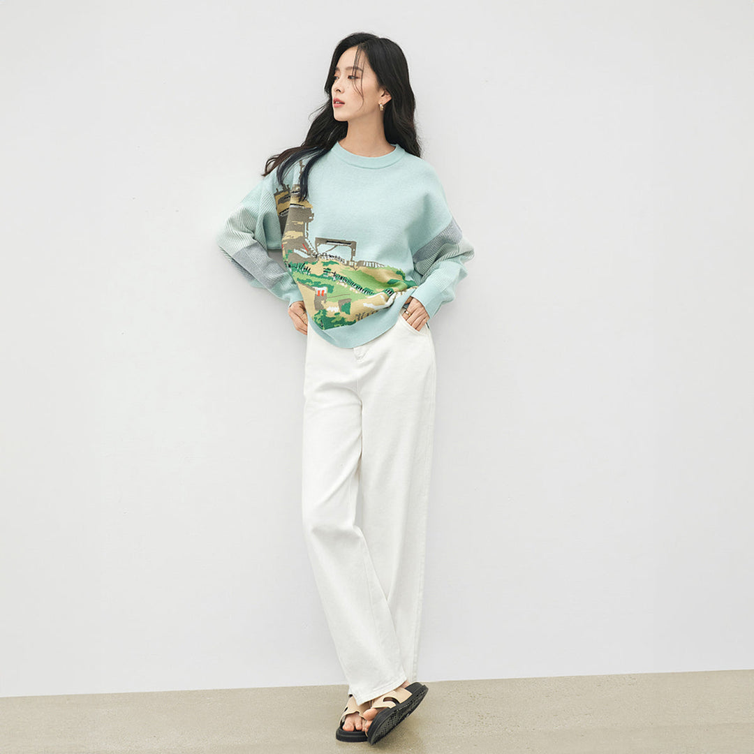 Le Moulin de la Galette Van Gogh Jumper