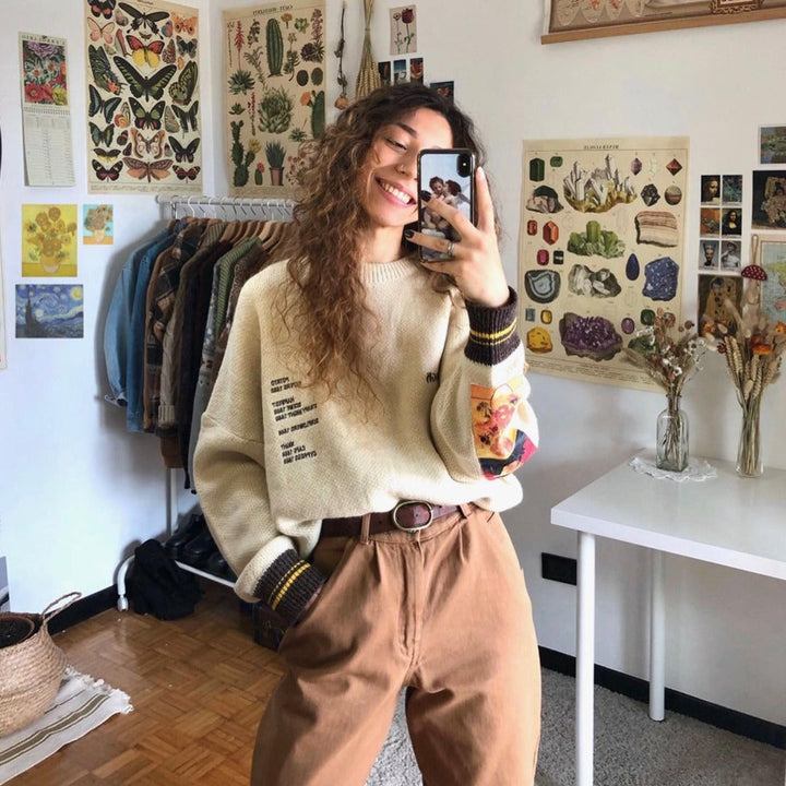 Van gogh retro Jumper