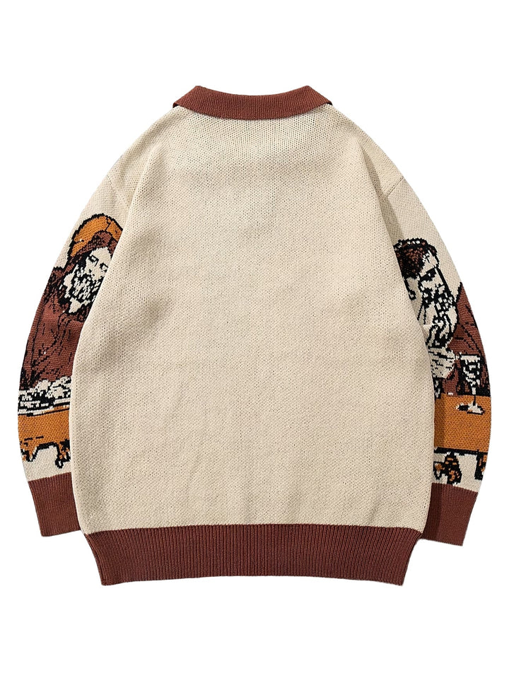 The Last Supper Knit Jumper