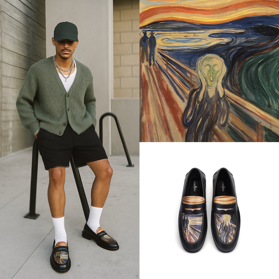 The Scream, Edvard Munch Loafers