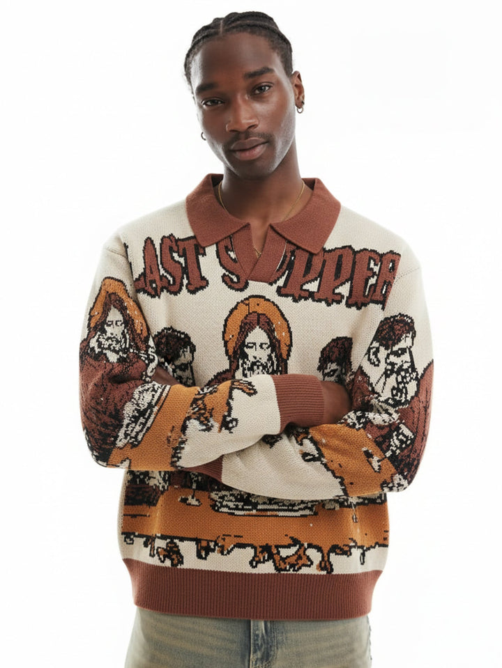 The Last Supper Knit Jumper