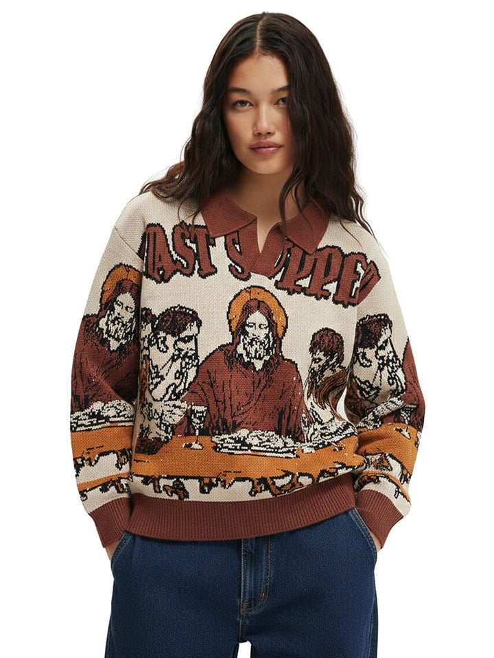 The Last Supper Knit Jumper