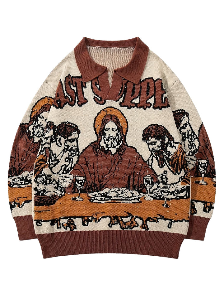 The Last Supper Knit Jumper
