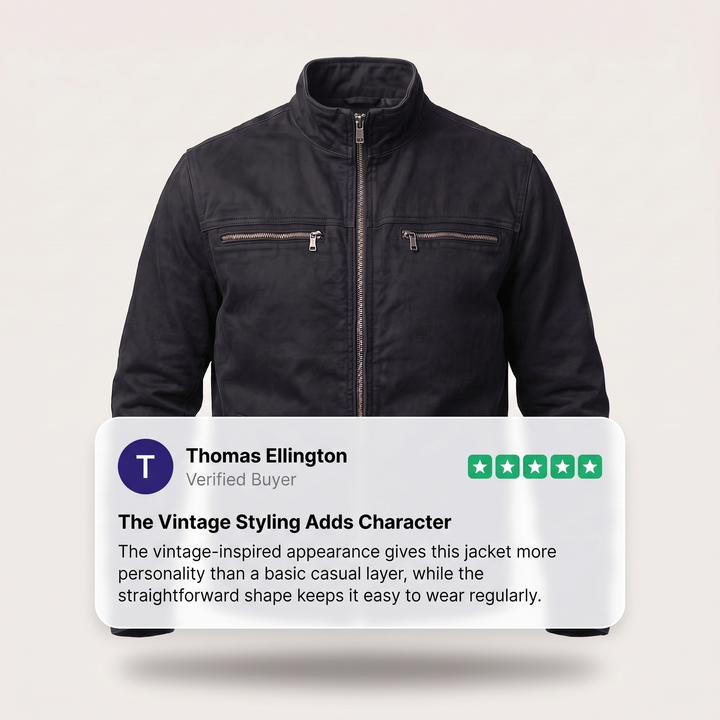 DURABLE EVERYDAY ZIP JACKET