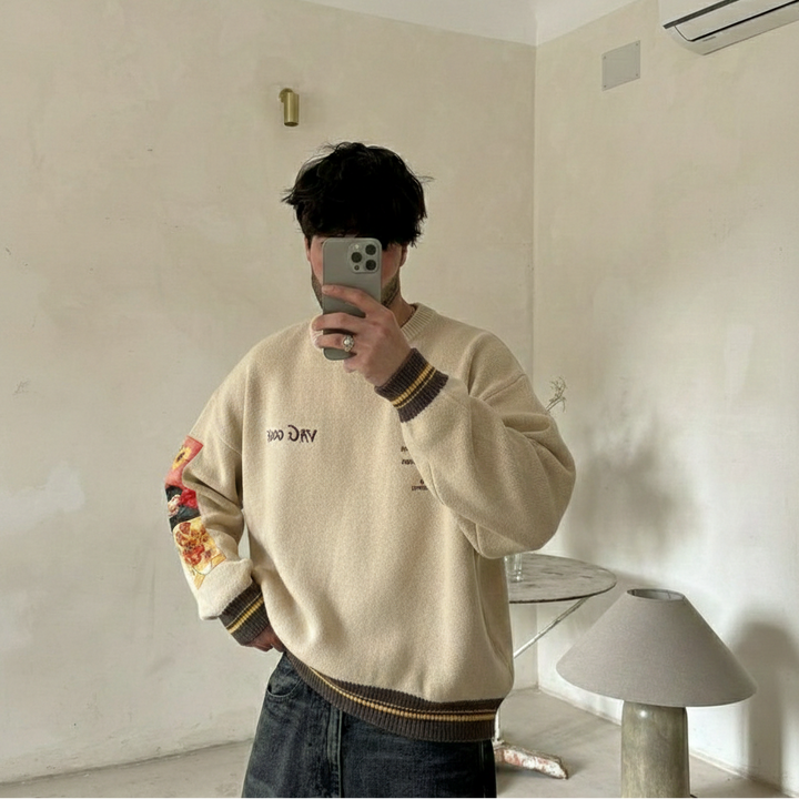 Van gogh retro Jumper