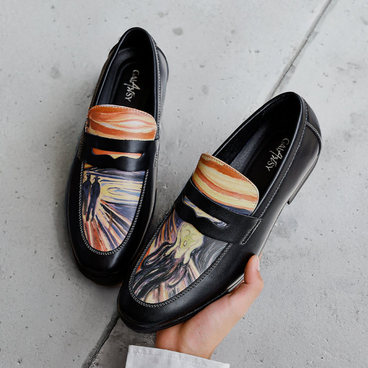 The Scream, Edvard Munch Loafers