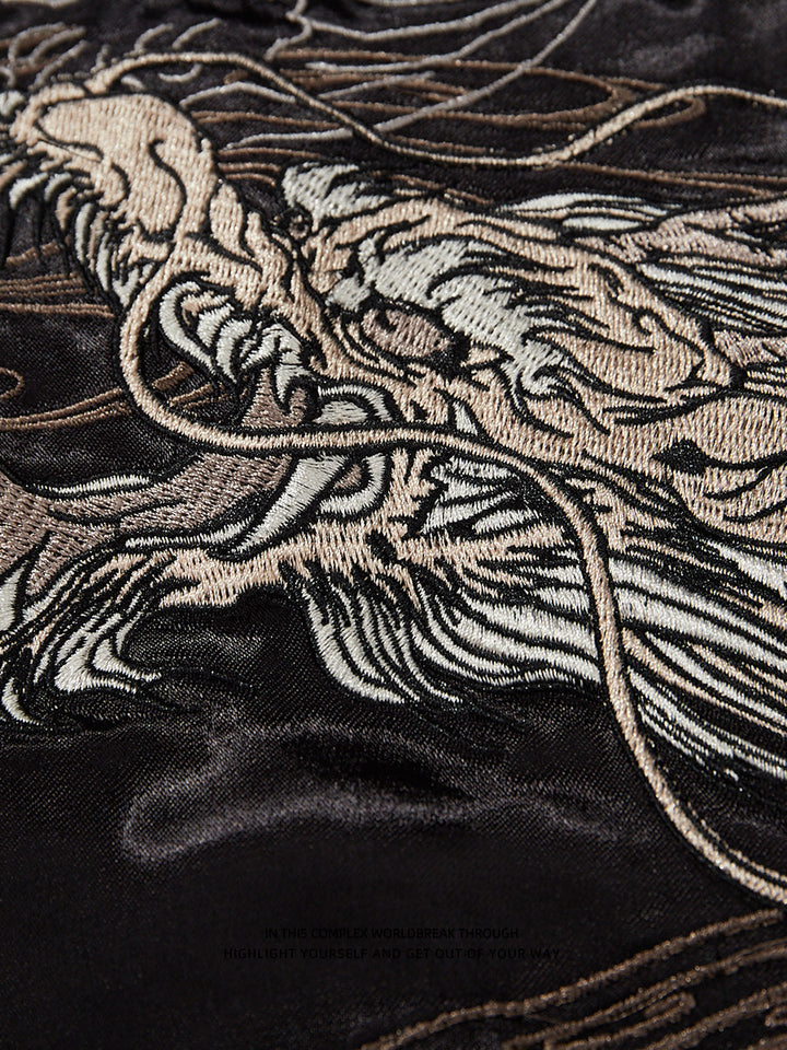Celestial Sovereign Reversible Sukajan Jacket