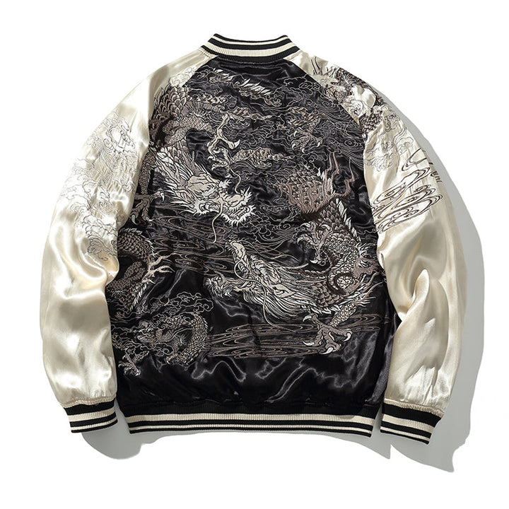Celestial Sovereign Reversible Sukajan Jacket