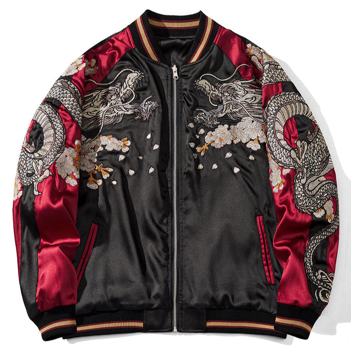 Obsidian Bloom Reversible Sukajan Jacket