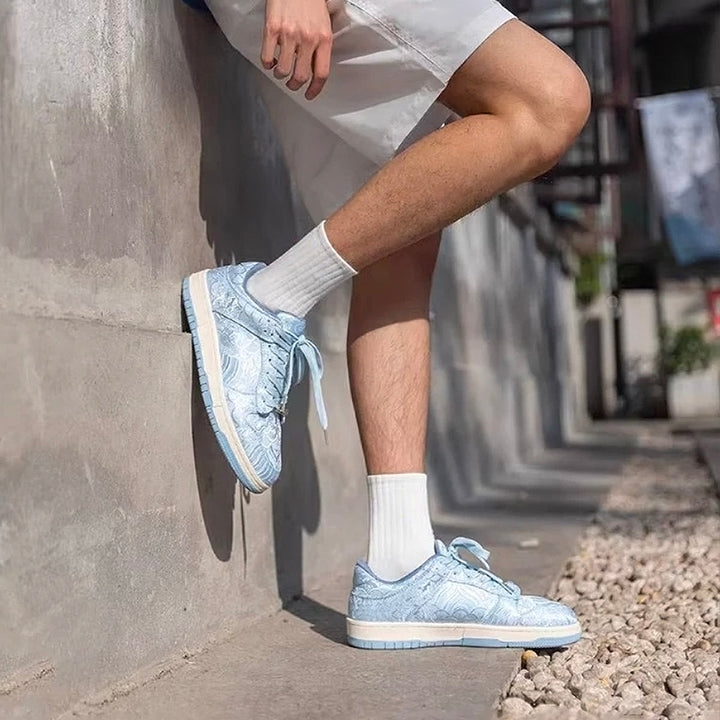Nihonga inspired Silk Trainers