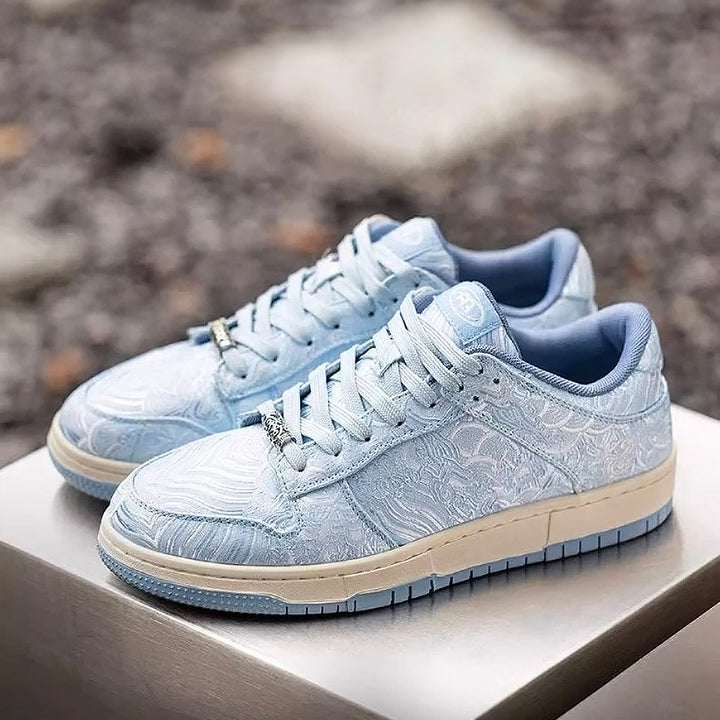 Nihonga inspired Silk Trainers
