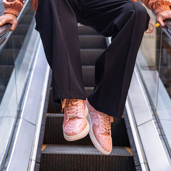 Nihonga inspired Silk Trainers