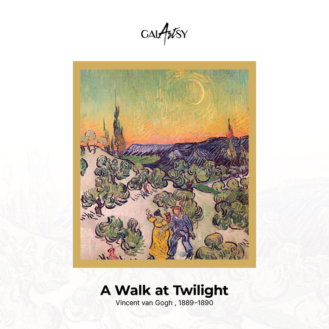 A Walk at Twilight, Van Gogh Knit Jumper