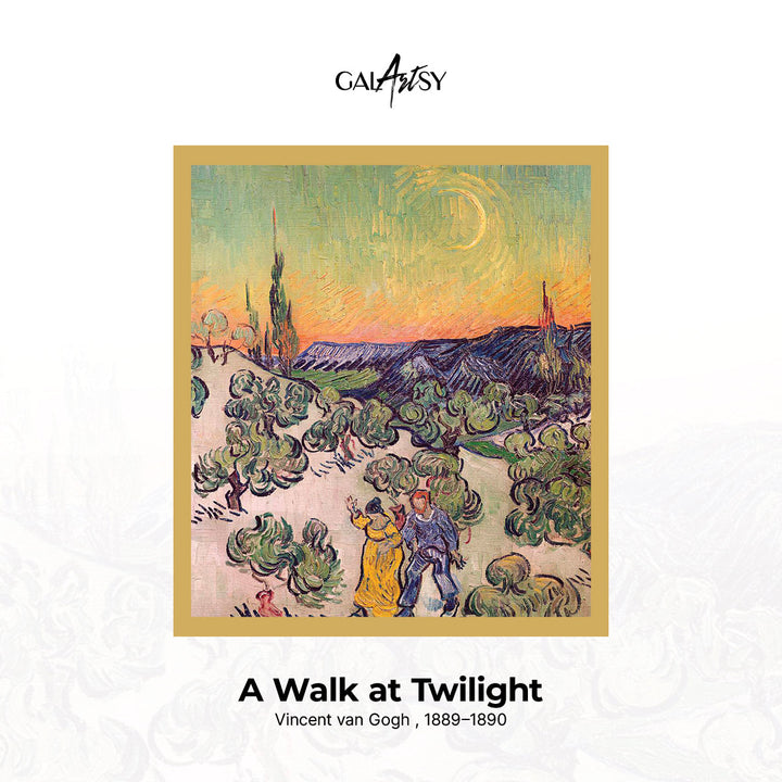 A Walk at Twilight, Van Gogh Knit Jumper