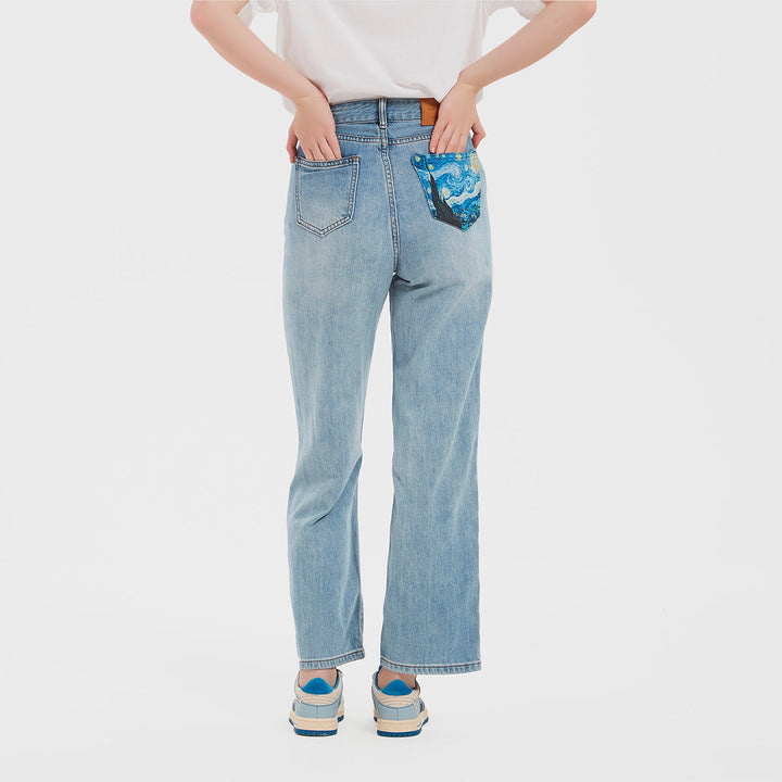 The Starry Night Pocket Jeans