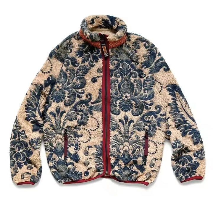 Porcelain Bloom Sherpa Jacket