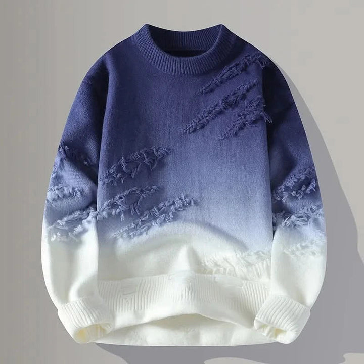 CORVIN DISTRESSED PULLOVER