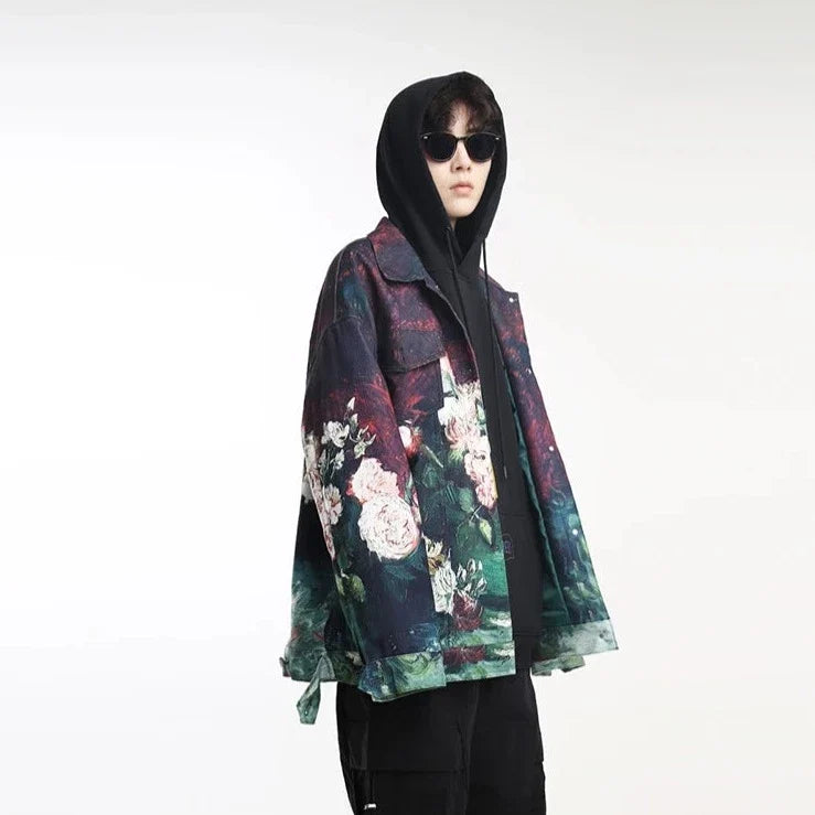 Peonies And Roses Jacket