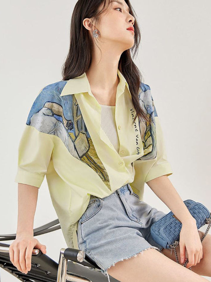 Van Gogh inspired shirt