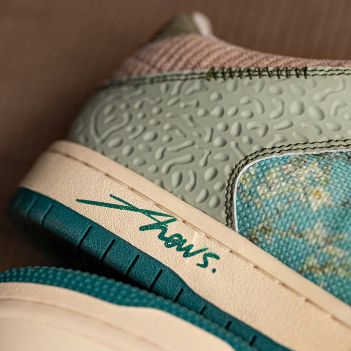 Van Gogh Almond Blossoms inspired Trainers