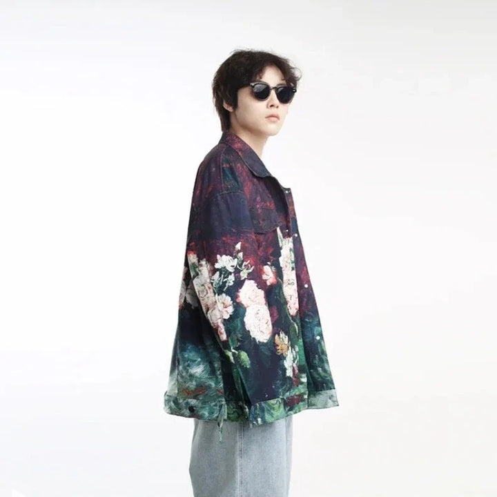 Peonies And Roses Jacket