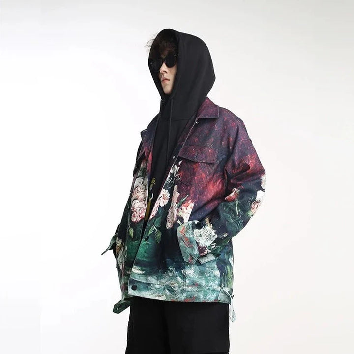 Peonies And Roses Jacket