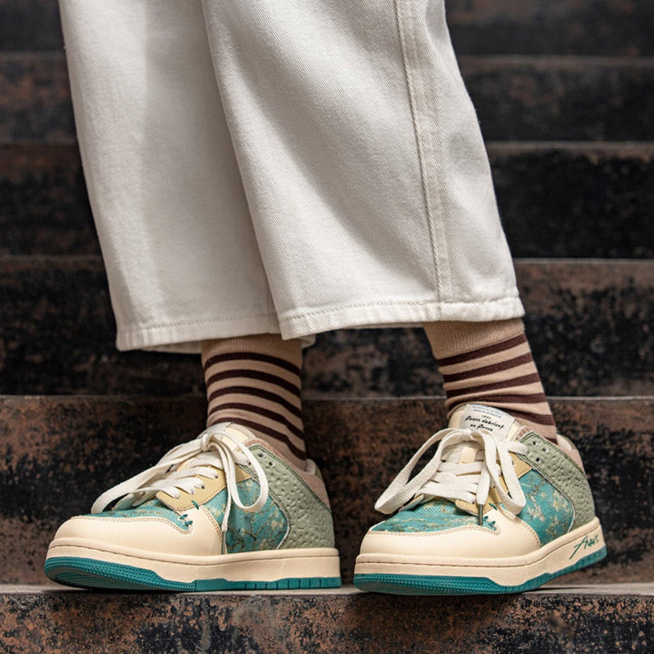 Van Gogh Almond Blossoms inspired Trainers