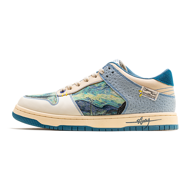 Van Gogh Starry Night inspired Trainers