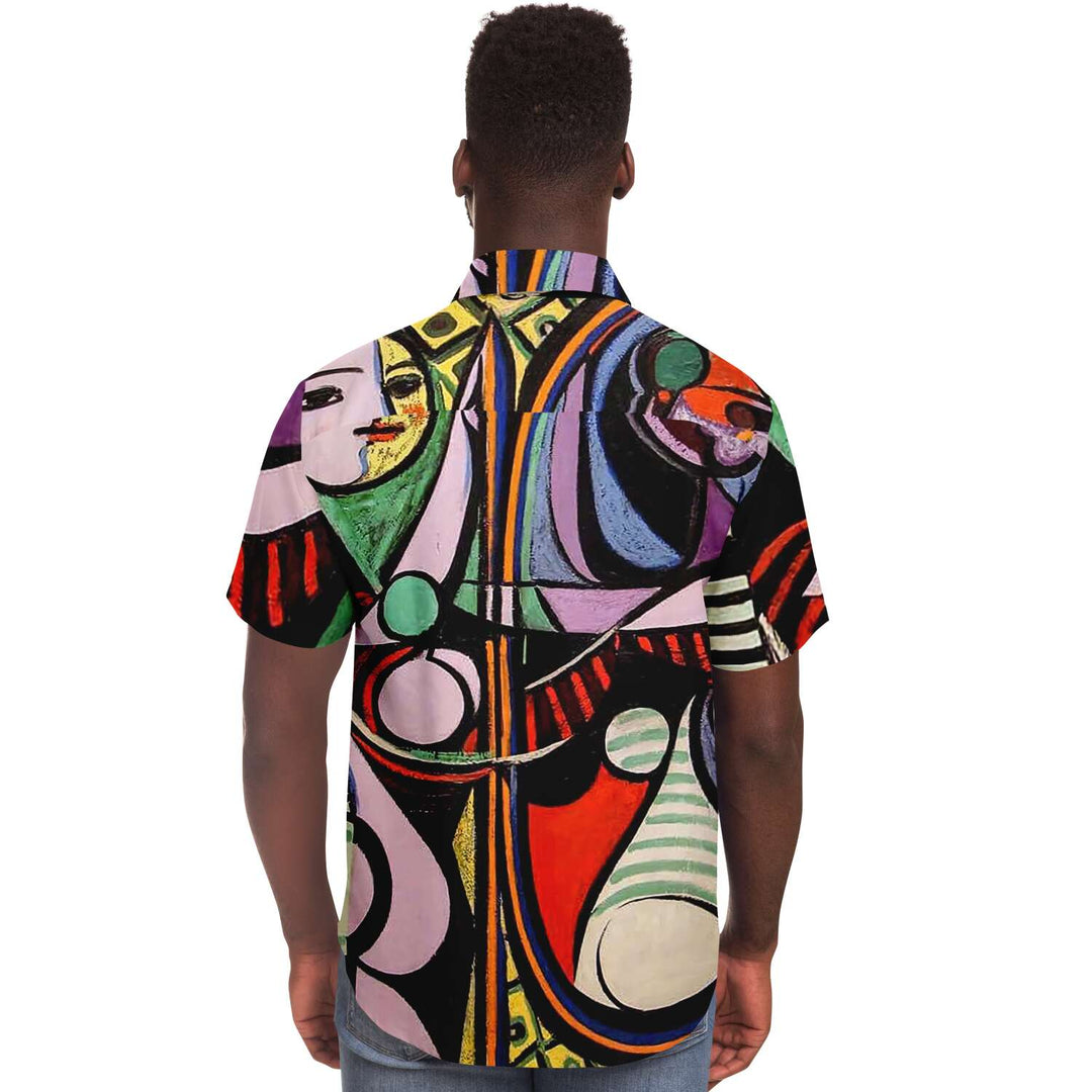 Picasso Girl before a Mirror  BUTTONED SHIRT