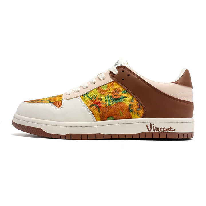 Van Gogh Sunflowers inspired Trainers