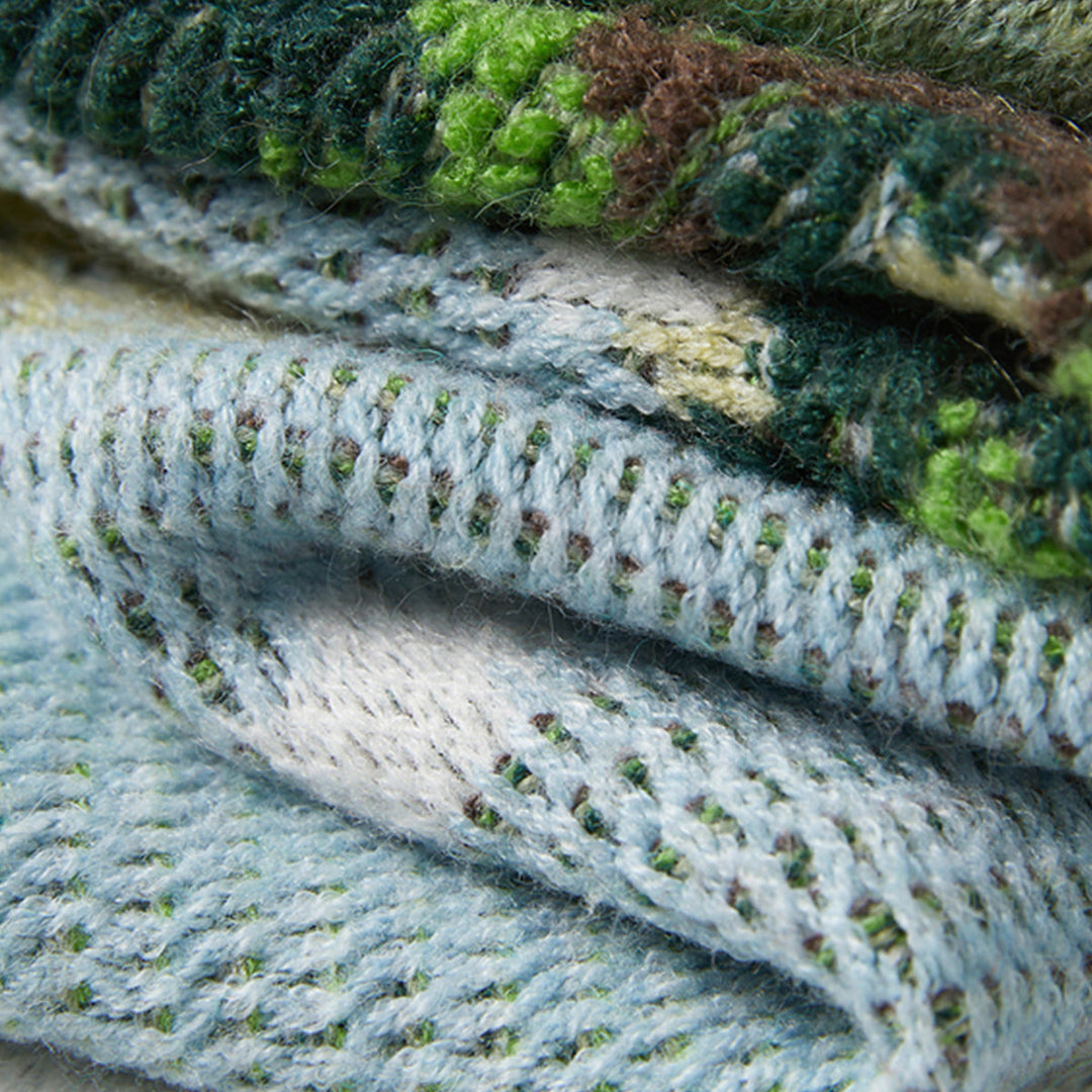 Green Wheat Field with Cypress Jumper