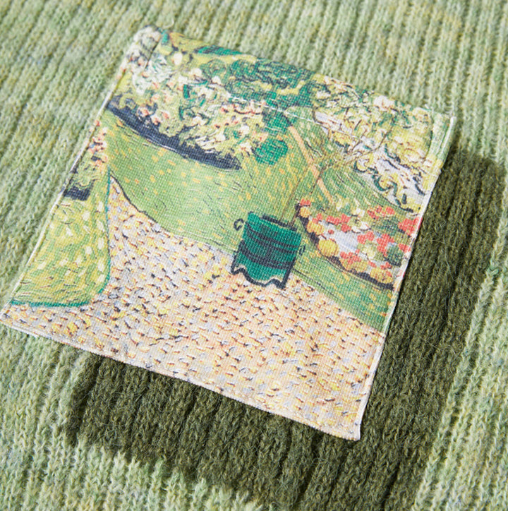 Van Gogh Jardin à Auvers Pocket Jumper