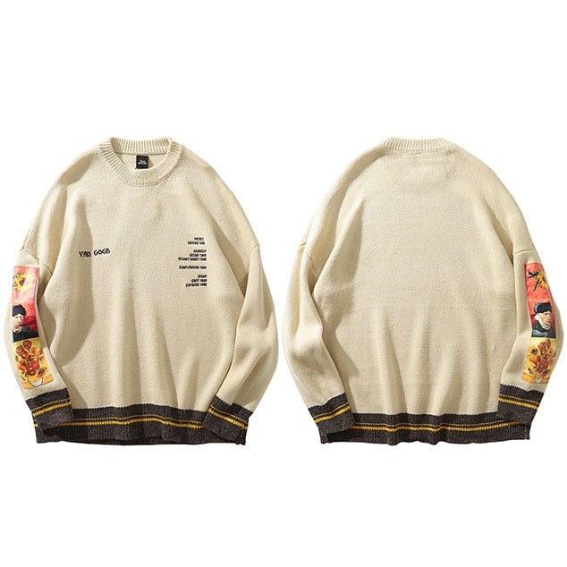 Van gogh retro Jumper