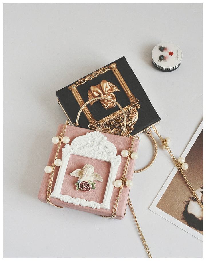 Renaissance angel inspired bag