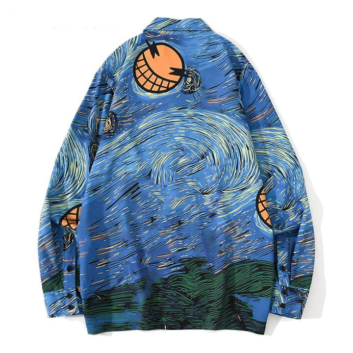 Rick &amp; Morty X Starry night shirt