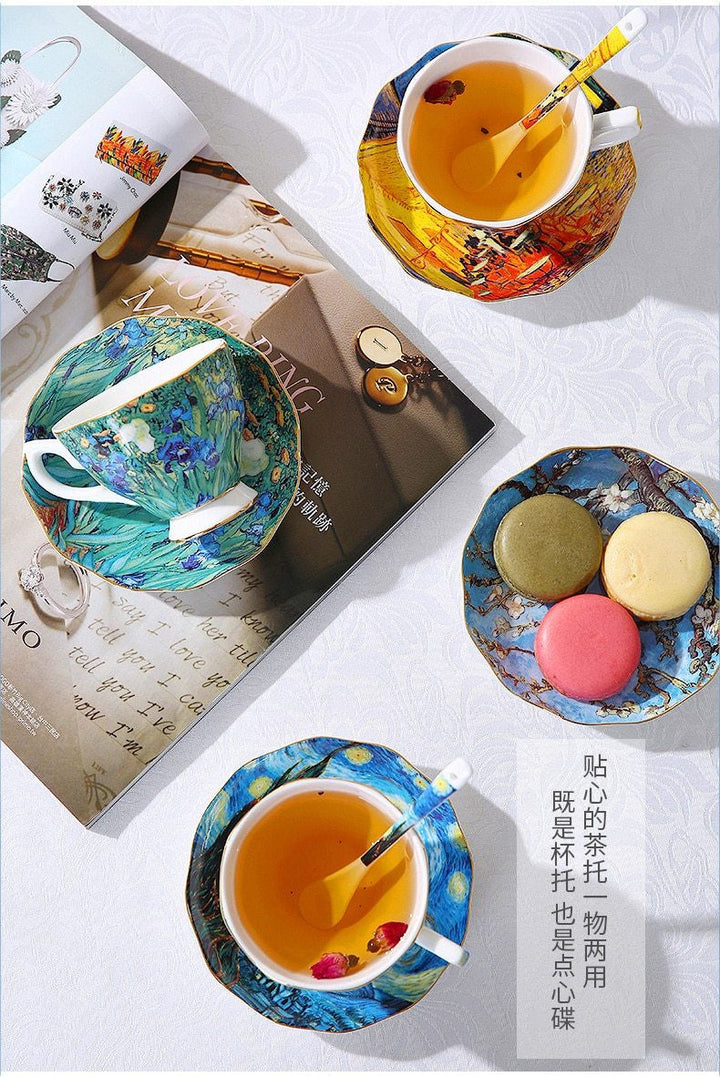 Van Gogh tea cups